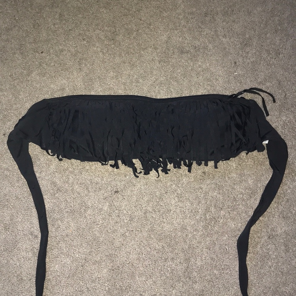 Fringe bikini top